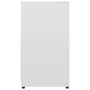 Armario de baño madera contrachapada blanco brillo 60x33x61 cm de vidaXL, Muebles de baño - Ref: Foro24-802648, Precio: 49,14...