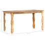 Mesa de comedor de madera maciza reciclada 140x70x76 cm de , Mesas de cocina y de comedor - Ref: Foro24-286489, Precio: 246,4...