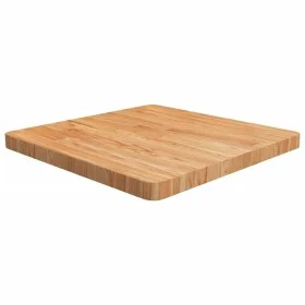 Tablero de mesa cuadrada madera roble marrón claro 60x60x4 cm de , Tableros para mesas - Ref: Foro24-343060, Precio: 100,43 €...