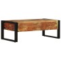 Mesa de centro 3 cajones madera maciza reciclada 100x50x35 cm en Mesas de centro | Comprar online en Foru.es