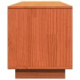 Mueble de TV madera maciza de pino marrón cera 140x35x40 cm de , Muebles TV - Ref: Foro24-847131, Precio: 124,07 €, Descuento: %