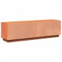 Mueble de TV madera maciza de pino marrón cera 140x35x40 cm de , Muebles TV - Ref: Foro24-847131, Precio: 124,07 €, Descuento: %