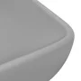Lavabo de lujo de cerámica rectangular gris claro mate 71x38 cm de vidaXL, Lavabos - Ref: Foro24-146960, Precio: 82,11 €, Des...