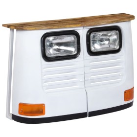 Aparador con forma de camión madera maciza de mango blanco de , Aparadores - Ref: Foro24-246243, Precio: 270,16 €, Descuento: %