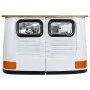 Aparador con forma de camión madera maciza de mango blanco de , Aparadores - Ref: Foro24-246243, Precio: 255,89 €, Descuento: %
