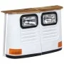 Aparador con forma de camión madera maciza de mango blanco de , Aparadores - Ref: Foro24-246243, Precio: 255,89 €, Descuento: %