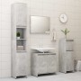 Armario de baño contrachapada gris hormigón 30x30x95 cm de vidaXL, Muebles de baño - Ref: Foro24-802664, Precio: 50,58 €, Des...