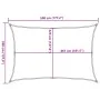 Toldo de vela poliéster oxford 100% arena 5x3,5 m de , Sombrillas - Ref: Foro24-4000575, Precio: 52,42 €, Descuento: %