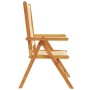 Sillas de jardín reclinables 6 uds madera maciza acacia beige de , Sillas de jardín - Ref: Foro24-3214536, Precio: 506,36 €, ...