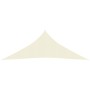 Toldo de vela HDPE crema 160 g/m² 6x6x6 m de , Sombrillas - Ref: Foro24-311212, Precio: 43,31 €, Descuento: %