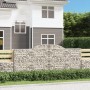 Cestas gaviones 5 uds forma de arco hierro 300x30x120/140 cm de , Maceteros y jardineras - Ref: Foro24-3146542, Precio: 612,7...