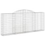 Cestas de gaviones 4 uds forma de arco hierro 300x30x120/140 cm de , Maceteros y jardineras - Ref: Foro24-3146541, Precio: 50...