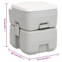 Juego de inodoro portátil y tanque de agua para camping de , Camping y senderismo - Ref: Foro24-3186657, Precio: 344,96 €, De...
