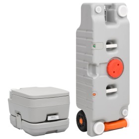 Juego de inodoro portátil y tanque de agua para camping de , Camping y senderismo - Ref: Foro24-3186655, Precio: 308,08 €, De...
