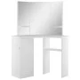 Mesa tocador de maquillaje de esquina blanca de vidaXL, Tocadores para dormitorios - Ref: Foro24-288451, Precio: 151,86 €, De...
