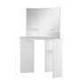 Mesa tocador de maquillaje de esquina blanca de vidaXL, Tocadores para dormitorios - Ref: Foro24-288451, Precio: 151,86 €, De...