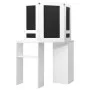 Mesa tocador de maquillaje de esquina blanca de vidaXL, Tocadores para dormitorios - Ref: Foro24-288451, Precio: 151,86 €, De...
