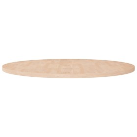 Superficie de mesa redonda madera de roble sin tratar Ø90x2,5cm de , Tableros para mesas - Ref: Foro24-342906, Precio: 132,10...