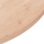 Superficie de mesa redonda madera de roble sin tratar Ø90x2,5cm de , Tableros para mesas - Ref: Foro24-342906, Precio: 132,10...