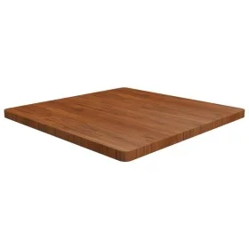 Tablero de mesa cuadrada madera roble marrón oscuro 90x90x4cm de , Tableros para mesas - Ref: Foro24-343079, Precio: 179,94 €...