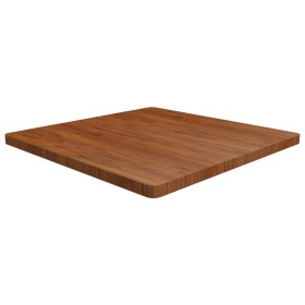 Tablero de mesa cuadrada madera roble marrón oscuro 90x90x4cm de , Tableros para mesas - Ref: Foro24-343079, Precio: 182,98 €...