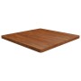 Tablero de mesa cuadrada madera roble marrón oscuro 90x90x4cm de , Tableros para mesas - Ref: Foro24-343079, Precio: 182,98 €...