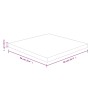 Tablero de mesa cuadrada madera roble marrón oscuro 90x90x4cm de , Tableros para mesas - Ref: Foro24-343079, Precio: 182,98 €...