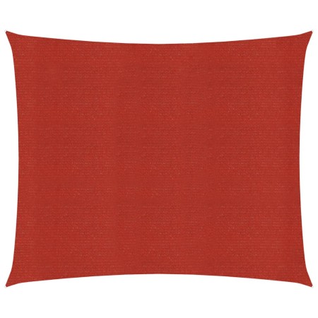 Toldo de vela rojo HDPE 160 g/m² 2,5x2,5 m de , Sombrillas - Ref: Foro24-311603, Precio: 20,63 €, Descuento: %
