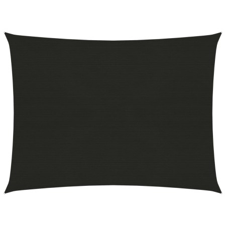 Toldo de vela HDPE negro 160 g/m² 6x7 m de , Sombrillas - Ref: Foro24-311744, Precio: 74,46 €, Descuento: %