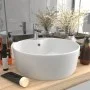 Luxury washbasin with matte white ceramic overflow 36x13 cm by vidaXL, Sinks - Ref: Foro24-147031, Price: 76,76 €, Discount: %