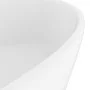Luxury washbasin with matte white ceramic overflow 36x13 cm by vidaXL, Sinks - Ref: Foro24-147031, Price: 76,76 €, Discount: %