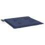 Cojines para muebles palets 2 uds tela azul marino 40x40x3 cm de , Cojines para sillas y sofás - Ref: Foro24-378358, Precio: ...