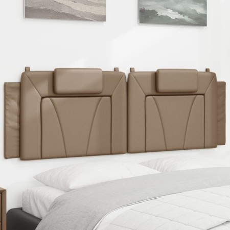 Cabecero de cama acolchado cuero sintético capuchino 160 cm de , Cabeceros y pies de cama - Ref: Foro24-374801, Precio: 53,74...