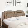 Cabecero de cama acolchado cuero sintético capuchino 160 cm de , Cabeceros y pies de cama - Ref: Foro24-374801, Precio: 53,74...