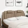 Padded headboard in synthetic leather, cappuccino color, 160 cm. by , Headboards and footboards - Ref: Foro24-374801, Price: ...