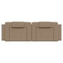 Cabecero de cama acolchado cuero sintético capuchino 160 cm de , Cabeceros y pies de cama - Ref: Foro24-374801, Precio: 53,74...