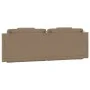 Padded headboard in synthetic leather, cappuccino color, 160 cm. by , Headboards and footboards - Ref: Foro24-374801, Price: ...