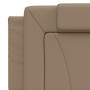 Cabecero de cama acolchado cuero sintético capuchino 160 cm de , Cabeceros y pies de cama - Ref: Foro24-374801, Precio: 53,74...