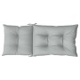 Cojines para silla respaldo alto 2 uds tela gris claro melange de , Cojines para sillas y sofás - Ref: Foro24-4002346, Precio...