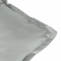 Cojines para silla respaldo alto 2 uds tela gris claro melange de , Cojines para sillas y sofás - Ref: Foro24-4002346, Precio...