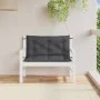 Cojines banco jardín 2 uds tela antracita melange 100x50x7 cm de , Cojines para sillas y sofás - Ref: Foro24-4002585, Precio:...