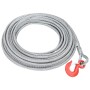 Cuerda de cable 1600 kg 20 m de vidaXL, Cabrestantes - Ref: Foro24-146675, Precio: 107,67 €, Descuento: %