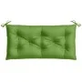 Cojines para banco jardín 2 uds tela verde melange 100x50x7 cm de , Cojines para sillas y sofás - Ref: Foro24-4002591, Precio...