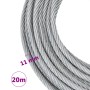 Cuerda de cable 1600 kg 20 m de vidaXL, Cabrestantes - Ref: Foro24-146675, Precio: 107,67 €, Descuento: %