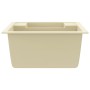 Fregadero de cocina doble seno con rebosadero granito beige de vidaXL, Fregaderos - Ref: Foro24-147087, Precio: 120,42 €, Des...