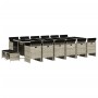 Set comedor jardín y cojines 17 pzas ratán sintético gris claro de , Conjuntos de jardín - Ref: Foro24-3277774, Precio: 1,00 ...