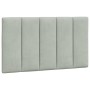 Cama con colchón terciopelo gris claro 90x200 cm de , Camas y somieres - Ref: Foro24-3208574, Precio: 265,47 €, Descuento: %