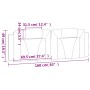 Cabecero de cama acolchado cuero sintético blanco negro 160 cm de , Cabeceros y pies de cama - Ref: Foro24-374803, Precio: 64...