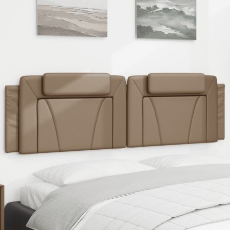 Cabecero de cama acolchado cuero sintético capuchino 180 cm de , Cabeceros y pies de cama - Ref: Foro24-374808, Precio: 66,34...