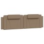 Cabecero de cama acolchado cuero sintético capuchino 180 cm de , Cabeceros y pies de cama - Ref: Foro24-374808, Precio: 66,34...